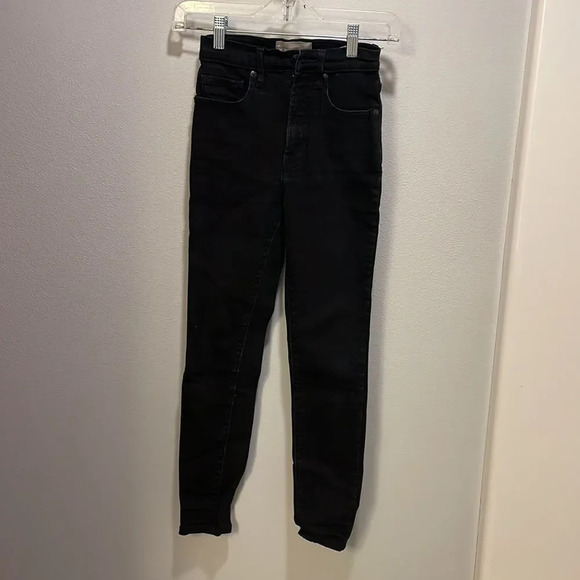Everlane womans black skinny jeans - Picture 2 of 11